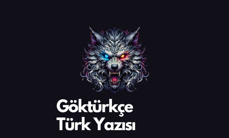 Göktürkçe Türk Yazısı