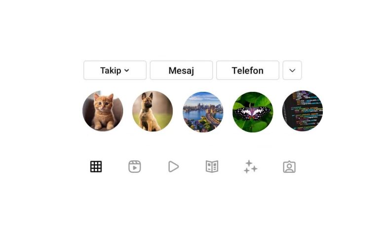 Instagram Öne Çıkanlar Boşluk