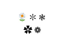 Beyaz Papatya Emojisi