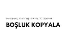 Boşluk Kopyala