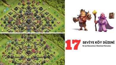Clash of Clans 17. Seviye Köy Düzeni