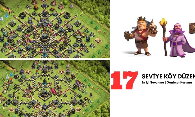Clash of Clans 17. Seviye Köy Düzeni