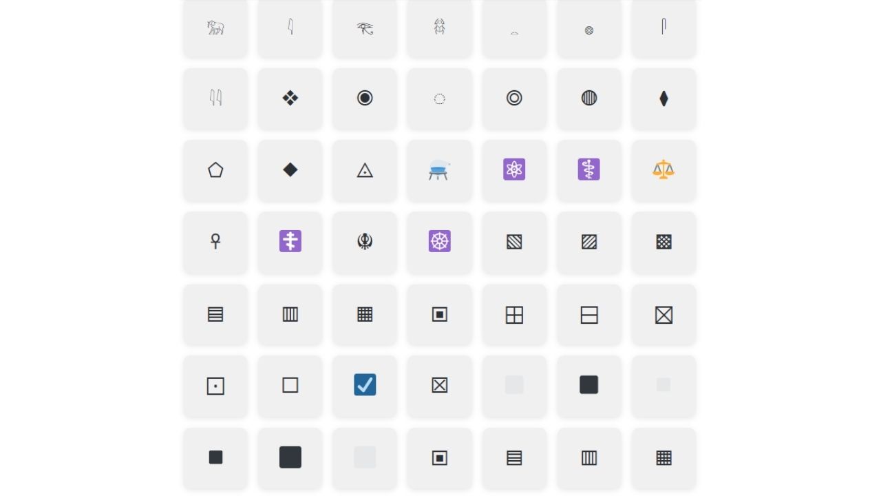 Farklı Emojiler