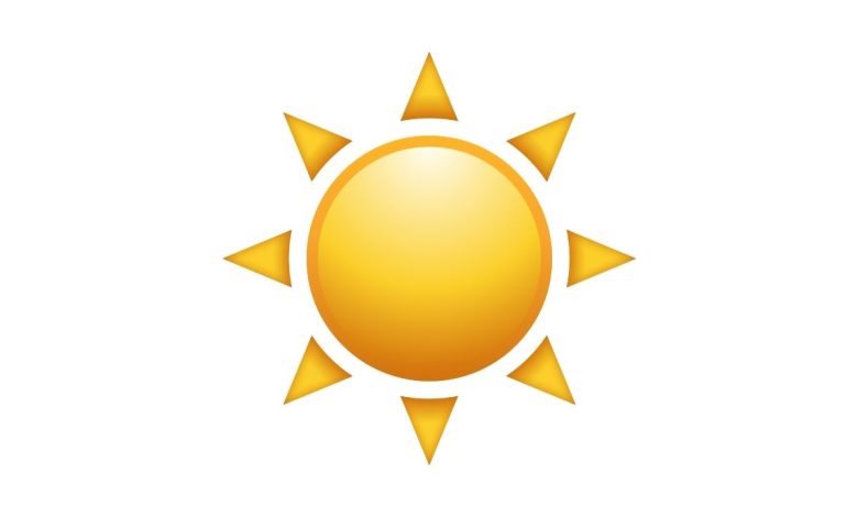 Güneş Emojisi Kopyala