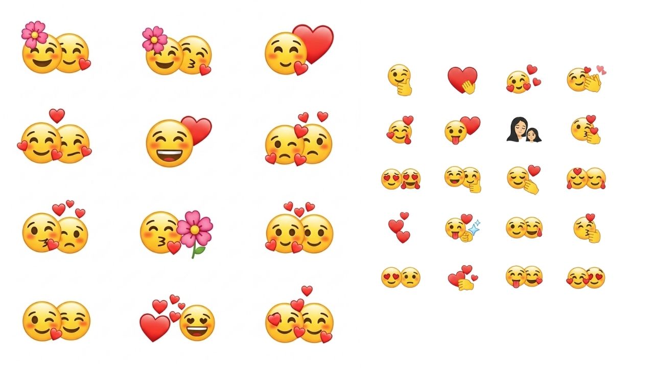 Sevgili Emojileri Kopyala