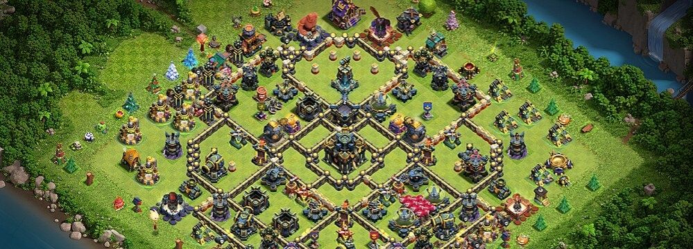 clash of clans 17 seviye köy düzeni kopyala