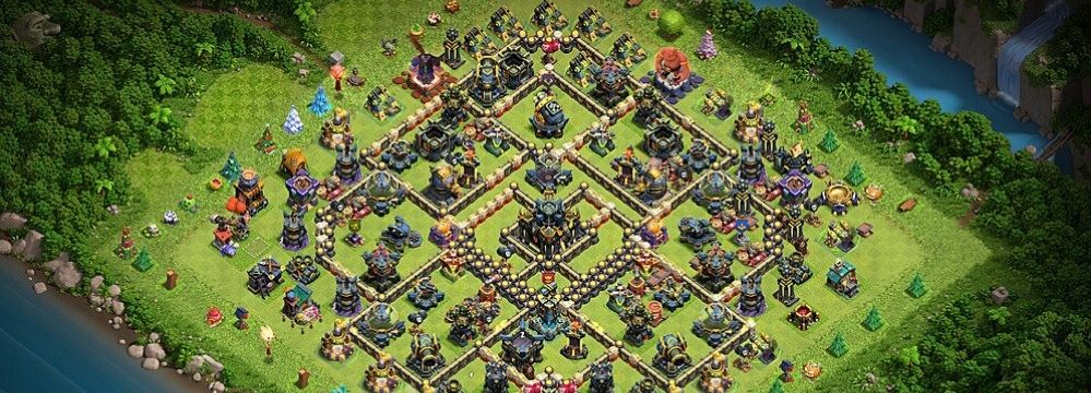 clash of clans 17 seviye savunma düzeni
