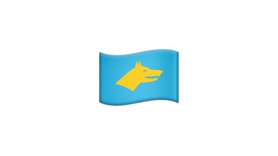 Göktürk Bayrağı Emoji