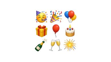 Parti ve Kutlama Emojisi