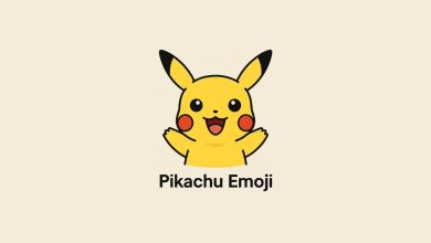 Pikachu Emoji