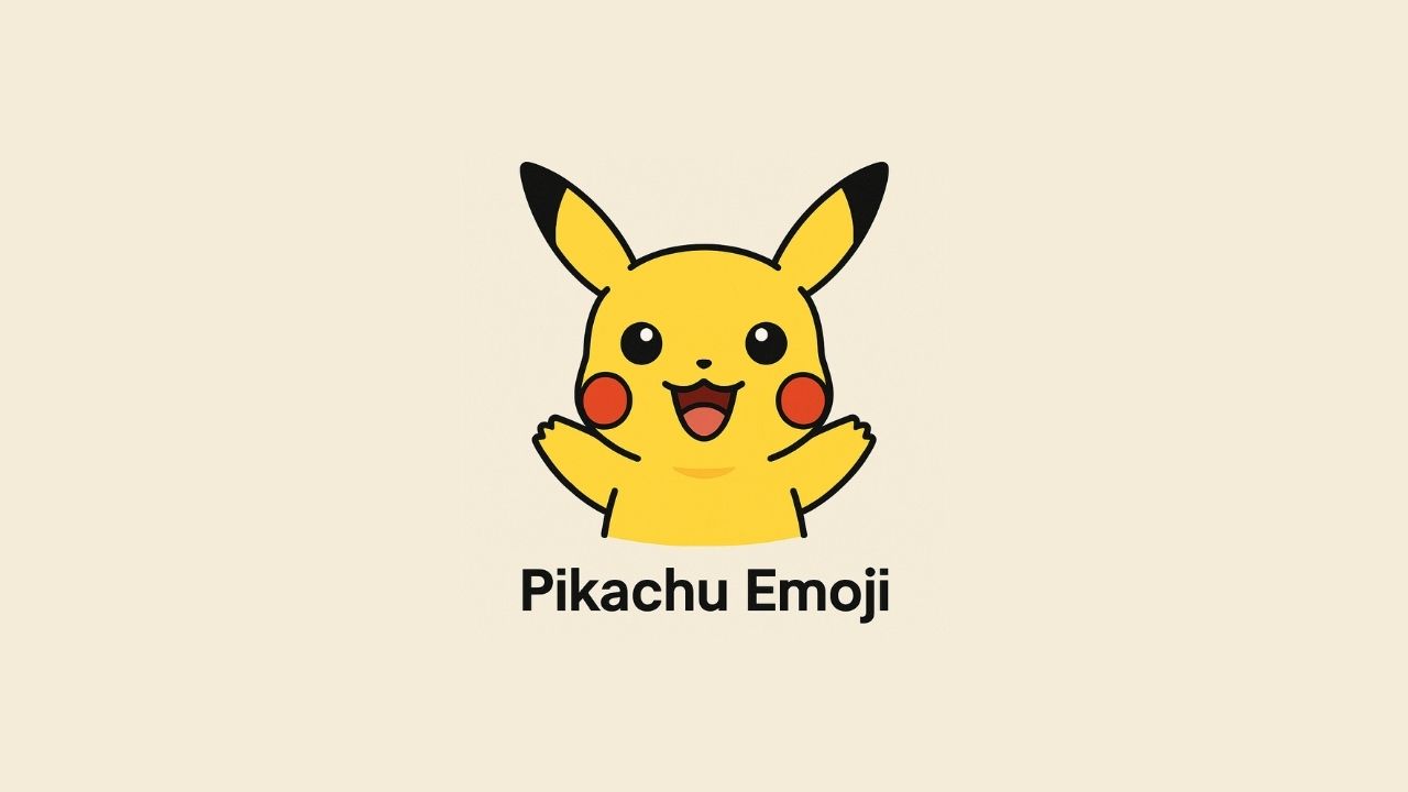Pikachu Emoji