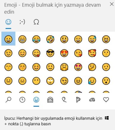 Bilgisayarda Klavyeden Emoji Nasıl Yapılır