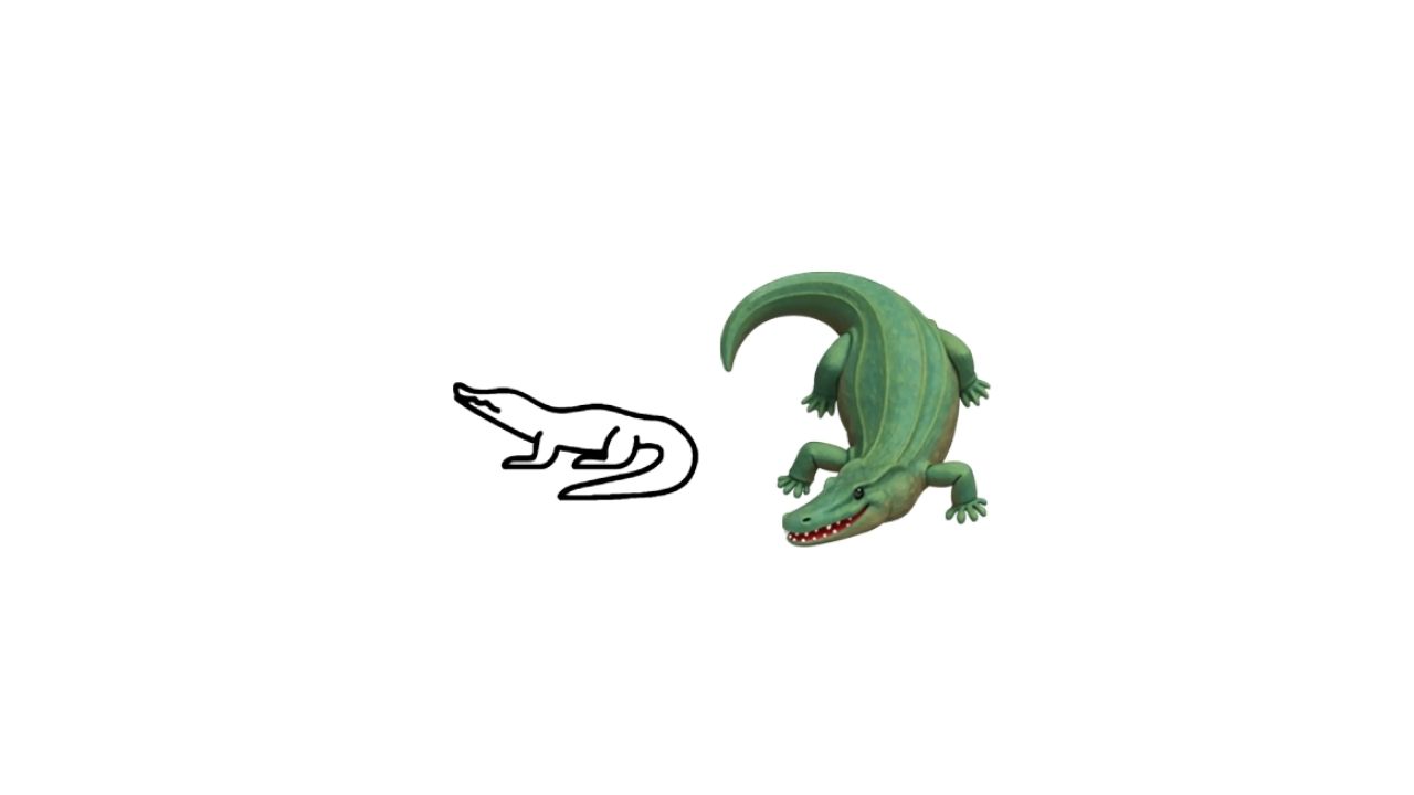 Timsah Emojisi Kopyala